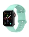 Pasek Bizon Strap Watch Silicone do Apple Watch 44/45/46/49 mm miętowy