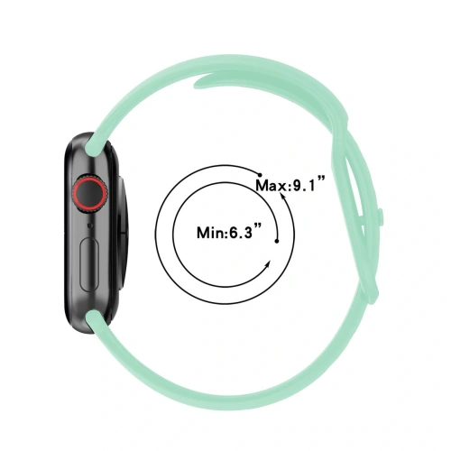 Kup Pasek Bizon Strap Watch Silicone do Apple Watch 44/45/46/49 mm mátový - BIZ5868 - {ean13} - Sklep Home Screen