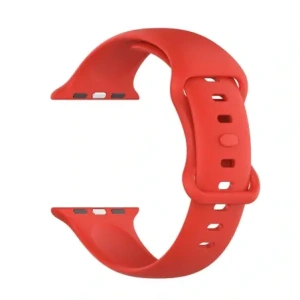 Kup Pasek Bizon Strap Watch Silicone do Apple Watch 44/45/46/49 mm červený - BIZ5869 - {ean13} - Sklep Home Screen