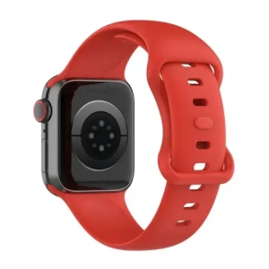 Kup Pasek Bizon Strap Watch Silicone do Apple Watch 44/45/46/49 mm červený - BIZ5869 - {ean13} - Sklep Home Screen