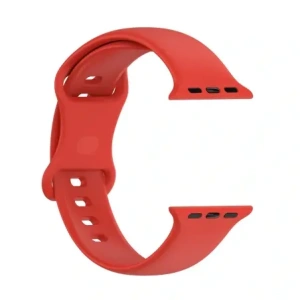 Kup Pasek Bizon Strap Watch Silicone do Apple Watch 44/45/46/49 mm červený - BIZ5869 - {ean13} - Sklep Home Screen