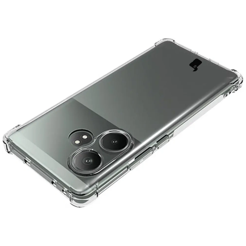 Elastyczne etui Bizon Case Salpa do Realme GT 6 / GT 6T / GT Neo 6 / GT Neo 6 SE przezroczyste