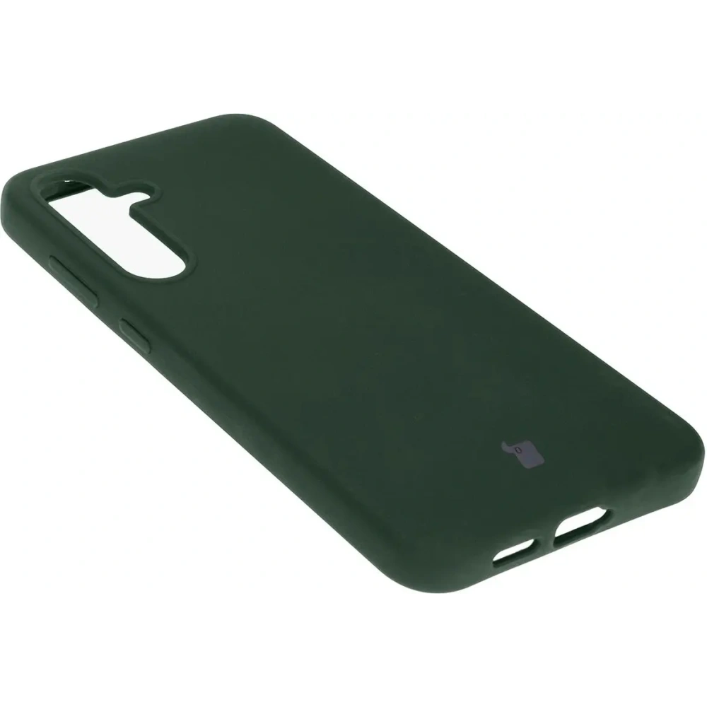 Silikonowe etui Bizon Soft Case do Samsung Galaxy S24 Plus ciemnozielone