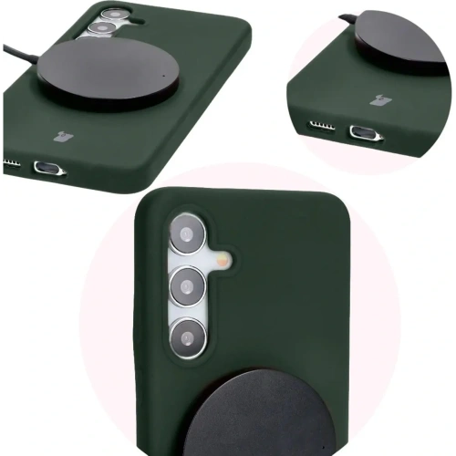 Buy Bizon Soft Case Samsung Galaxy S24 Plus dark green - BIZ5871 - {ean13} - Home Screen Store Europe