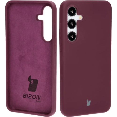 Kup Silikonowe etui Bizon Soft Case do Samsung Galaxy S24 Plus ciemnofioletowe - BIZ5540 - {ean13} - Sklep Home Screen
