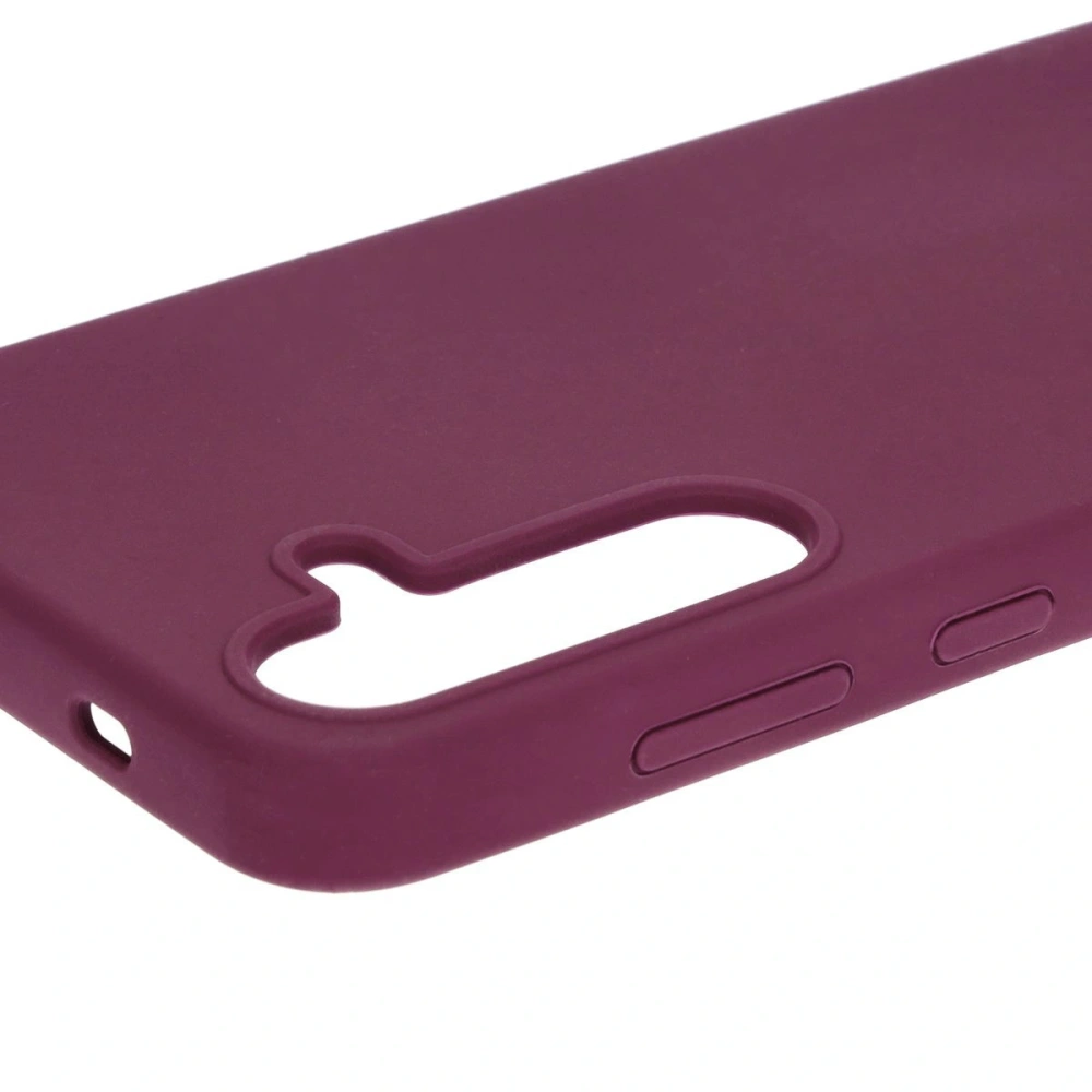 Silikonowe etui Bizon Soft Case do Samsung Galaxy S24 Plus ciemnofioletowe