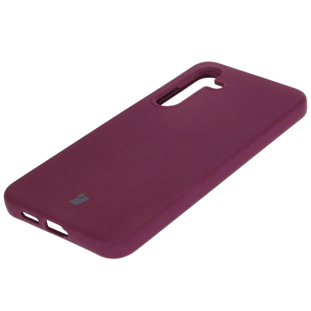 Silikonowe etui Bizon Soft Case do Samsung Galaxy S24 Plus ciemnofioletowe