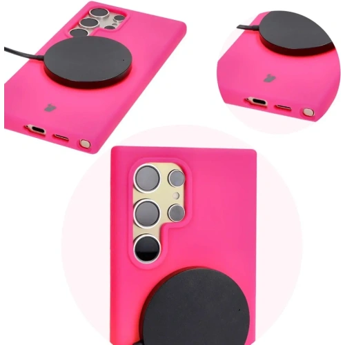 Buy Bizon Soft Case Samsung Galaxy S24 Ultra neon pink - BIZ5875 - {ean13} - Home Screen Store Europe