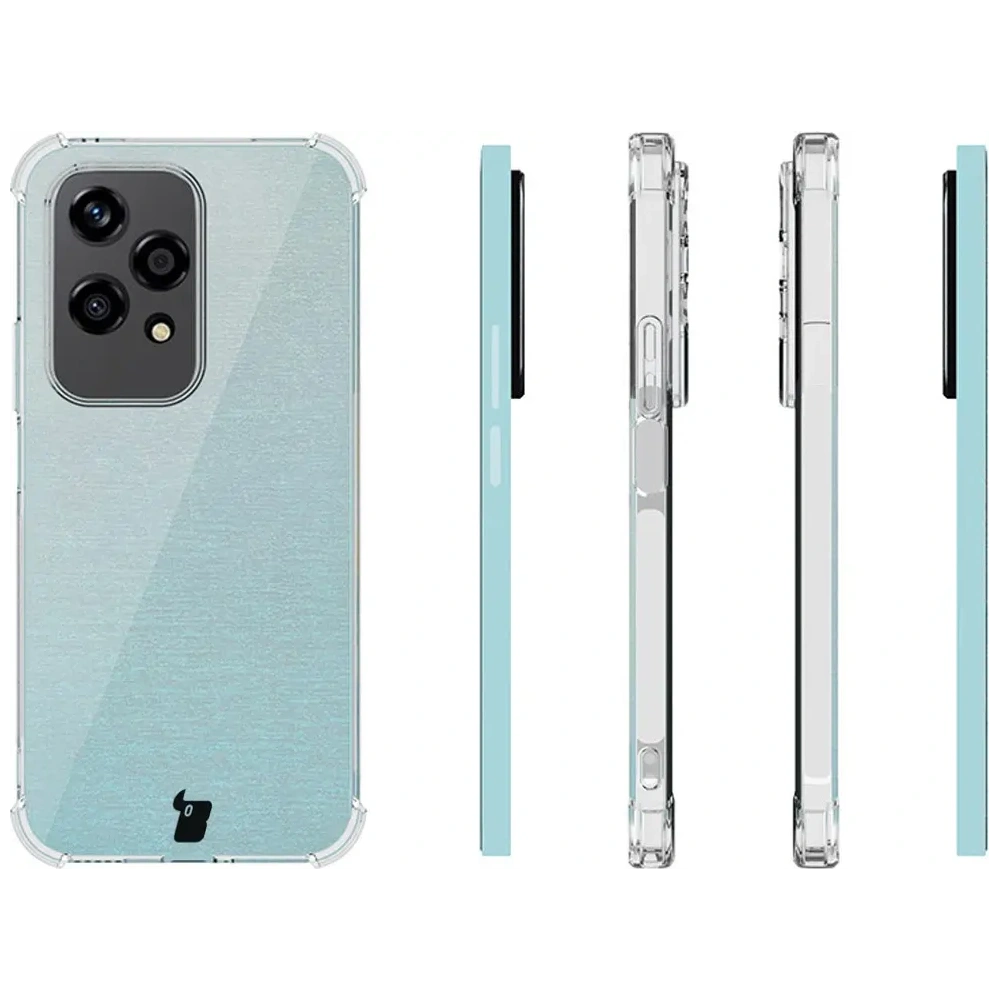 Elastyczne etui Bizon Case Salpa do Honor 200 Lite przezroczyste