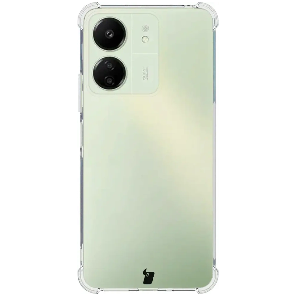 Elastyczne etui Bizon Case Salpa do Xiaomi Redmi 13C 5G przezroczyste