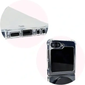 Kup Elastyczne etui Bizon Case Salpa do Samsung Galaxy Z Flip6 przezroczyste - BIZ5878 - {ean13} - Sklep Home Screen