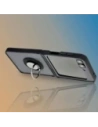 Buy Bizon Case Hybrid Ring Samsung Galaxy Z Flip6 smoky with a black frame - BIZ5879 - {ean13} - Home Screen Store Europe