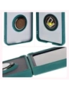 Buy Bizon Case Hybrid Ring Samsung Galaxy Z Flip6 smoky with a dark green frame - BIZ5881 - {ean13} - Home Screen Store Europe