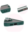 Buy Bizon Case Hybrid Ring Samsung Galaxy Z Flip6 smoky with a dark green frame - BIZ5881 - {ean13} - Home Screen Store Europe