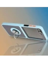 Kup Bizon Case Hybrid Ring Samsung Galaxy Z Flip6 smoky cu un cadru bleu deschis - BIZ5883 - {ean13} - Sklep Home Screen