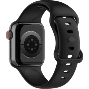 Kup Bizon Strap Uhren Silikon Apple Uhr 38/40/41/42 mm schwarz - BIZ5885 - {ean13} - Sklep Home Screen