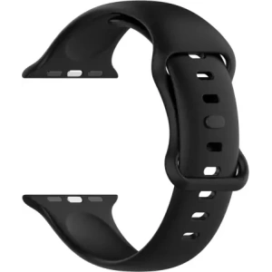 Kup Bizon Strap Uhren Silikon Apple Uhr 38/40/41/42 mm schwarz - BIZ5885 - {ean13} - Sklep Home Screen