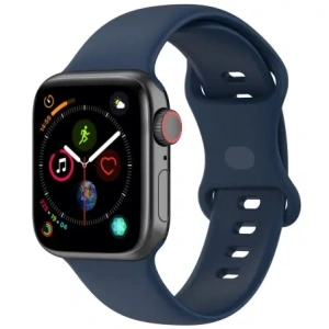 Kup Bizon Strap Watch Silicone Apple Watch 38/40/41/42 mm navy blau - BIZ5886 - {ean13} - Sklep Home Screen