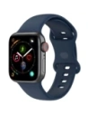 Kup Pasek Bizon Strap Watch Silicone do Apple Watch 38/40/41/42 mm modrý - BIZ5886 - {ean13} - Sklep Home Screen