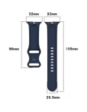 Kup Pasek Bizon Strap Watch Silicone do Apple Watch 38/40/41/42 mm modrý - BIZ5886 - {ean13} - Sklep Home Screen