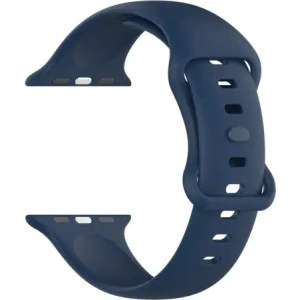 Kup Bizon Strap Watch Silicone Apple Watch 38/40/41/42 mm navy blau - BIZ5886 - {ean13} - Sklep Home Screen