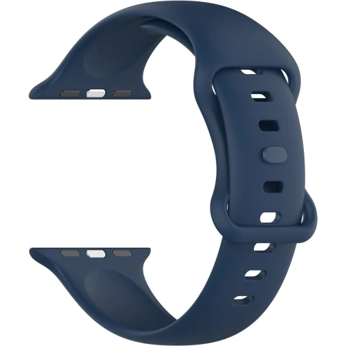 Kup Pasek Bizon Strap Watch Silicone do Apple Watch 38/40/41/42 mm modrý - BIZ5886 - {ean13} - Sklep Home Screen