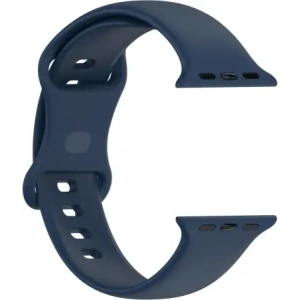 Kup Bizon Strap Watch Silicone Apple Watch 38/40/41/42 mm navy blau - BIZ5886 - {ean13} - Sklep Home Screen