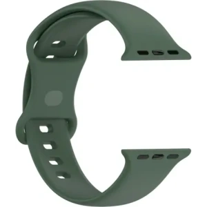 Kup Bizon Strap Uhr Silikon Apple Uhr 38/40/41/42 mm dunkelgrün - BIZ5887 - {ean13} - Sklep Home Screen