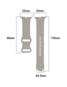 Kup Bizon Armbanduhr Silikon Apple Uhr 38/40/41/42 mm hellgrau - BIZ5888 - {ean13} - Sklep Home Screen