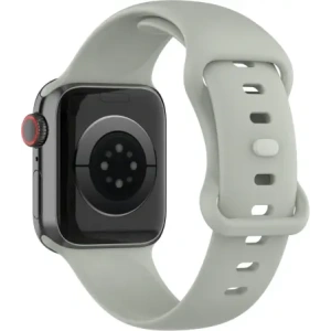 Kup Bizon Armbanduhr Silikon Apple Uhr 38/40/41/42 mm hellgrau - BIZ5888 - {ean13} - Sklep Home Screen