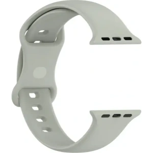 Kup Bizon Armbanduhr Silikon Apple Uhr 38/40/41/42 mm hellgrau - BIZ5888 - {ean13} - Sklep Home Screen