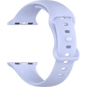 Kup Pasek Bizon Strap Watch Silicone do Apple Watch 38/40/41/42 mm jasnofialový - BIZ5889 - {ean13} - Sklep Home Screen