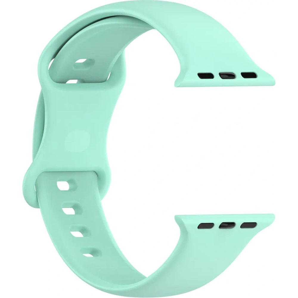 Pasek Bizon Strap Watch Silicone do Apple Watch 38/40/41/42 mm miętowy