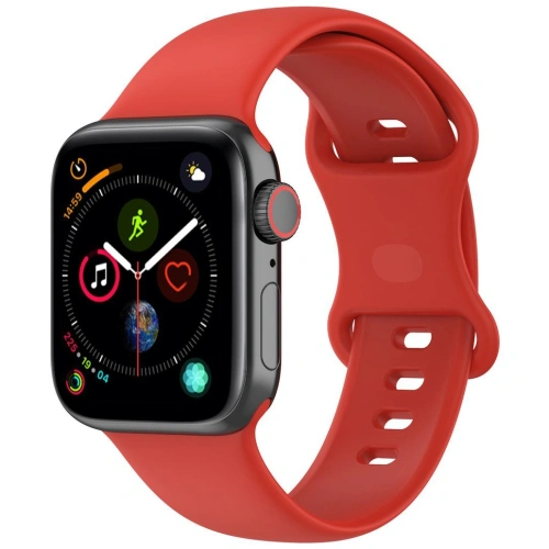 Buy Bizon Strap Watch Silicone Apple Watch 38/40/41/42 mm red - BIZ5891 - {ean13} - Home Screen Store Europe