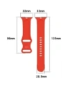 Kup Bizon Armbanduhr Silikon Apple Uhr 38/40/41/42 mm rot - BIZ5891 - {ean13} - Sklep Home Screen