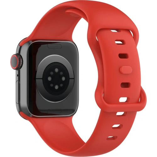 Kup Bizon Armbanduhr Silikon Apple Uhr 38/40/41/42 mm rot - BIZ5891 - {ean13} - Sklep Home Screen