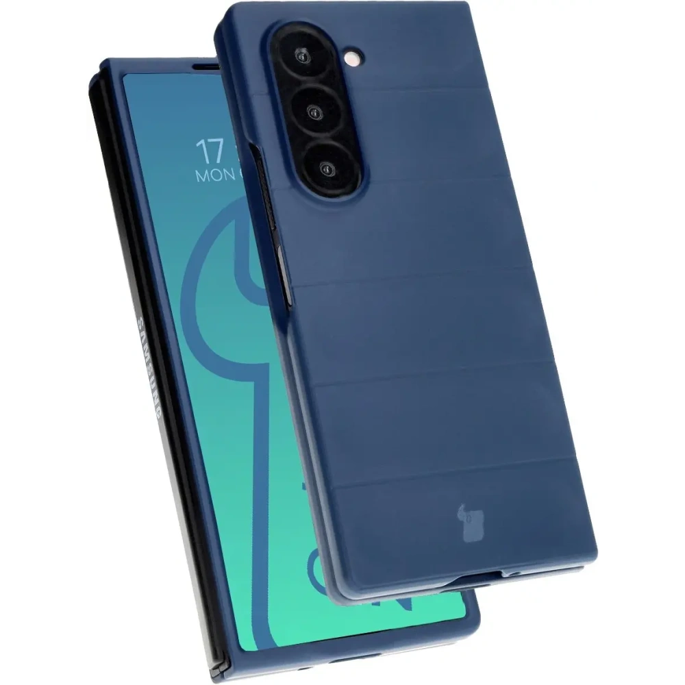 Pancerne etui Bizon Case Tur do Samsung Galaxy Z Fold6 granatowe