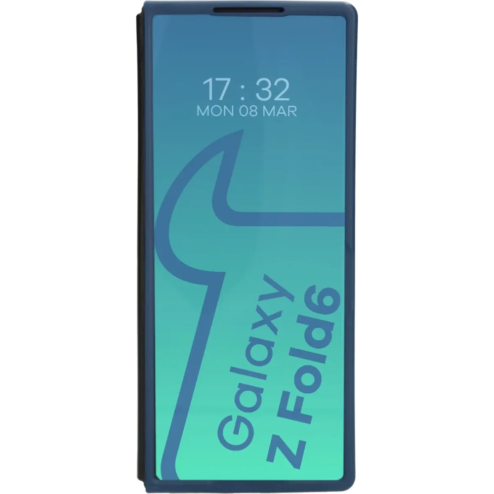 Pancerne etui Bizon Case Tur do Samsung Galaxy Z Fold6 granatowe