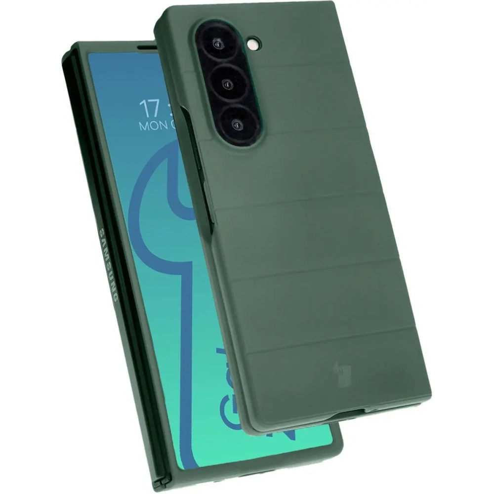 Pancerne etui Bizon Case Tur do Samsung Galaxy Z Fold6 ciemnozielone