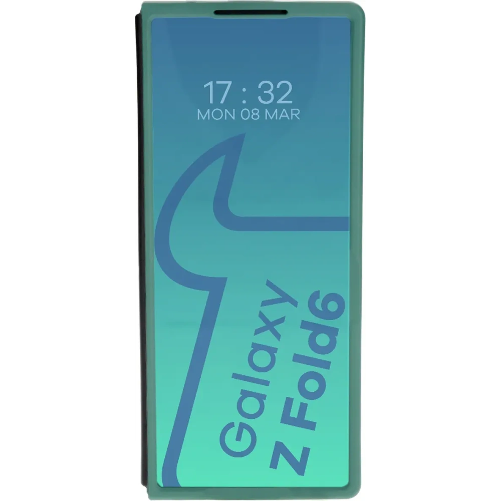 Pancerne etui Bizon Case Tur do Samsung Galaxy Z Fold6 ciemnozielone