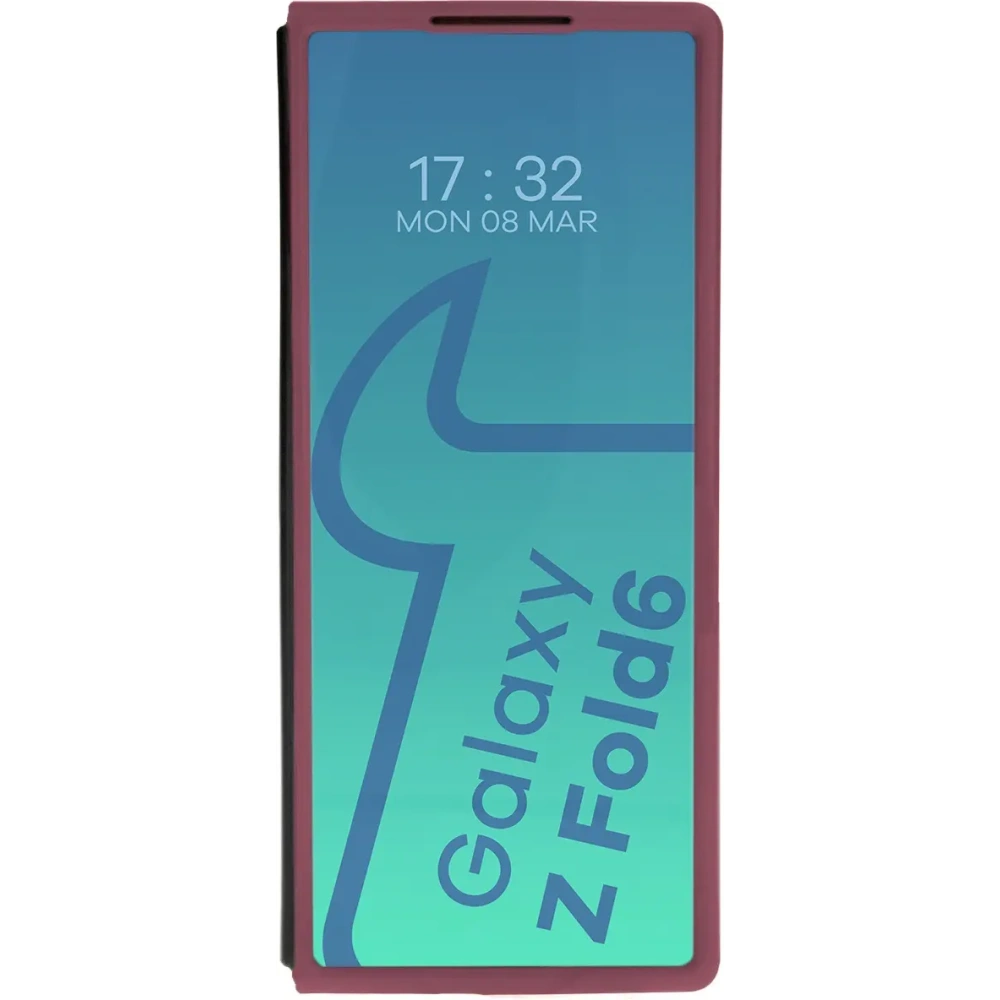 Pancerne etui Bizon Case Tur do Samsung Galaxy Z Fold6 ciemnofioletowe