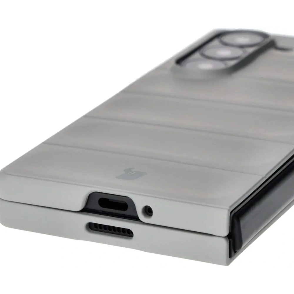 Pancerne etui Bizon Case Tur do Samsung Galaxy Z Fold6 jasnoszare