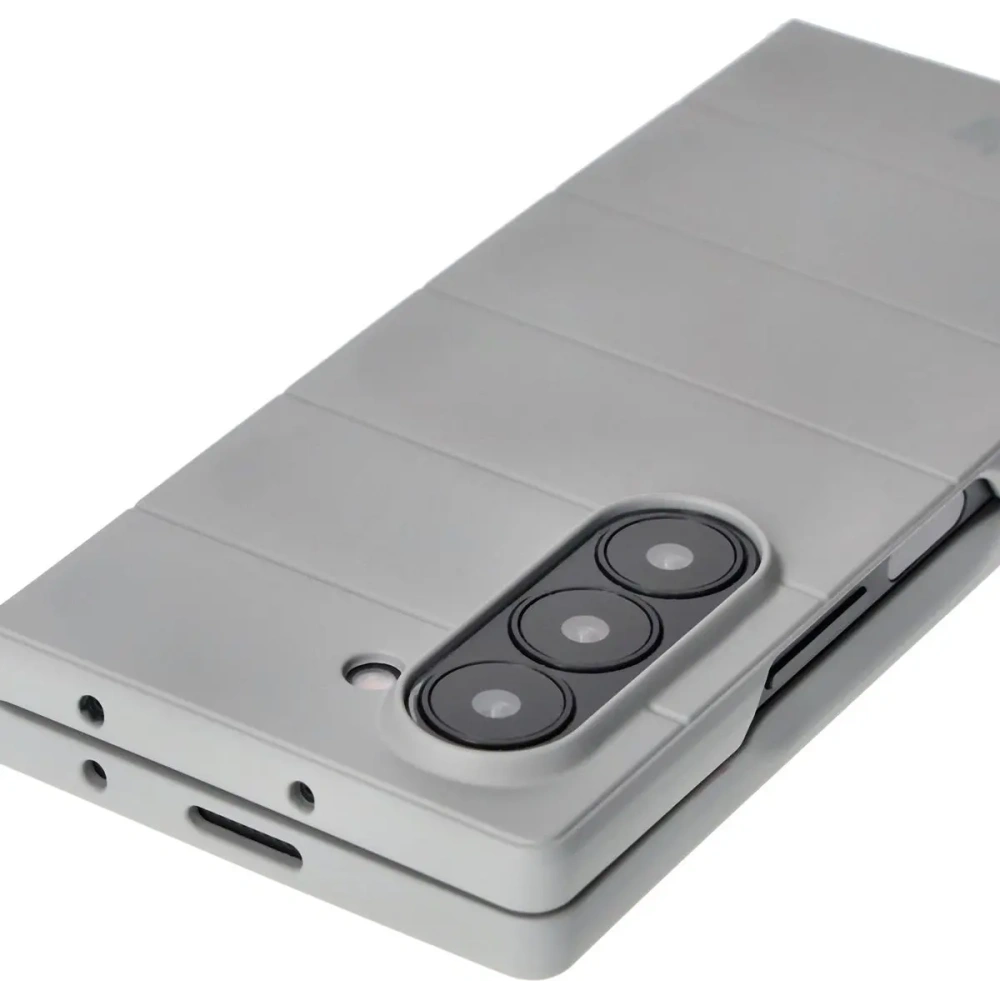 Pancerne etui Bizon Case Tur do Samsung Galaxy Z Fold6 jasnoszare