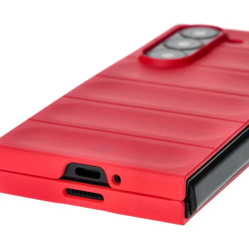Pancerne etui Bizon Case Tur do Samsung Galaxy Z Fold6 czerwone