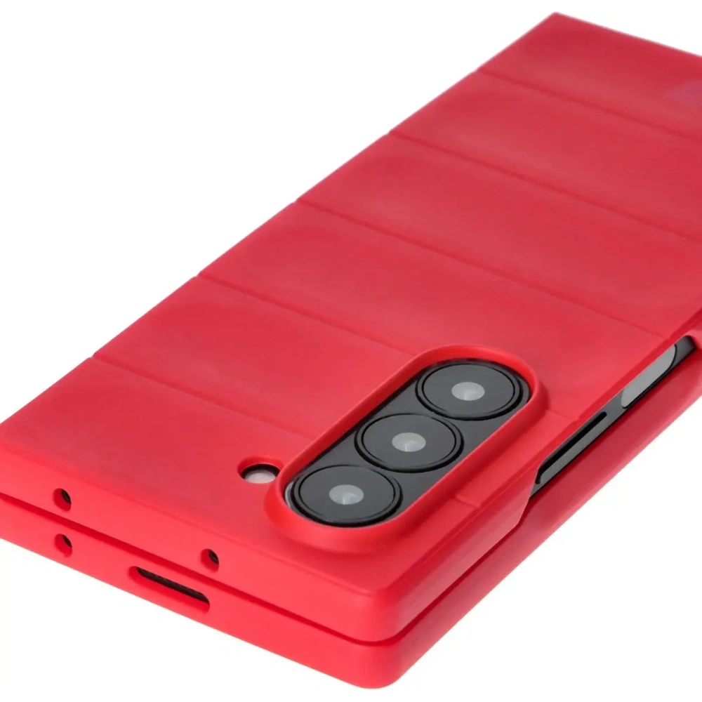 Pancerne etui Bizon Case Tur do Samsung Galaxy Z Fold6 czerwone