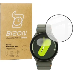 Kup Szkło hybrydowe Bizon Glass Watch Edge Hybrid do Samsung Galaxy Watch 7 44 mm czarne - BIZ5595 - {ean13} - Sklep Home Screen