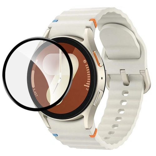 Buy Bizon Glass Watch Edge Hybrid Samsung Galaxy Watch 7 44 mm black - BIZ5595 - {ean13} - Home Screen Store Europe