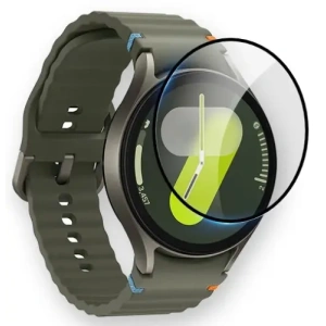 Kup Bizon Glass Watch Edge Hybrid Samsung Galaxy Watch 7 44 mm negru - BIZ5595 - {ean13} - Sklep Home Screen