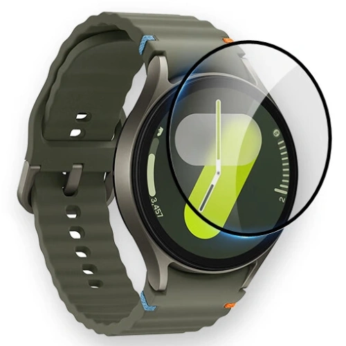Buy Bizon Glass Watch Edge Hybrid Samsung Galaxy Watch 7 44 mm black - BIZ5595 - {ean13} - Home Screen Store Europe