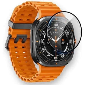 Kup Szkło hybrydowe Bizon Glass Watch Edge Hybrid do Samsung Galaxy Watch Ultra 47 mm czarne - BIZ5596 - {ean13} - Sklep Home Screen